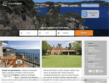 Tablet Screenshot of finquesfrigola.com
